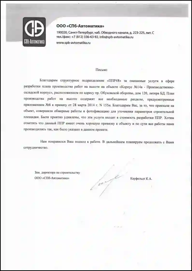 Отзывы о ППР48